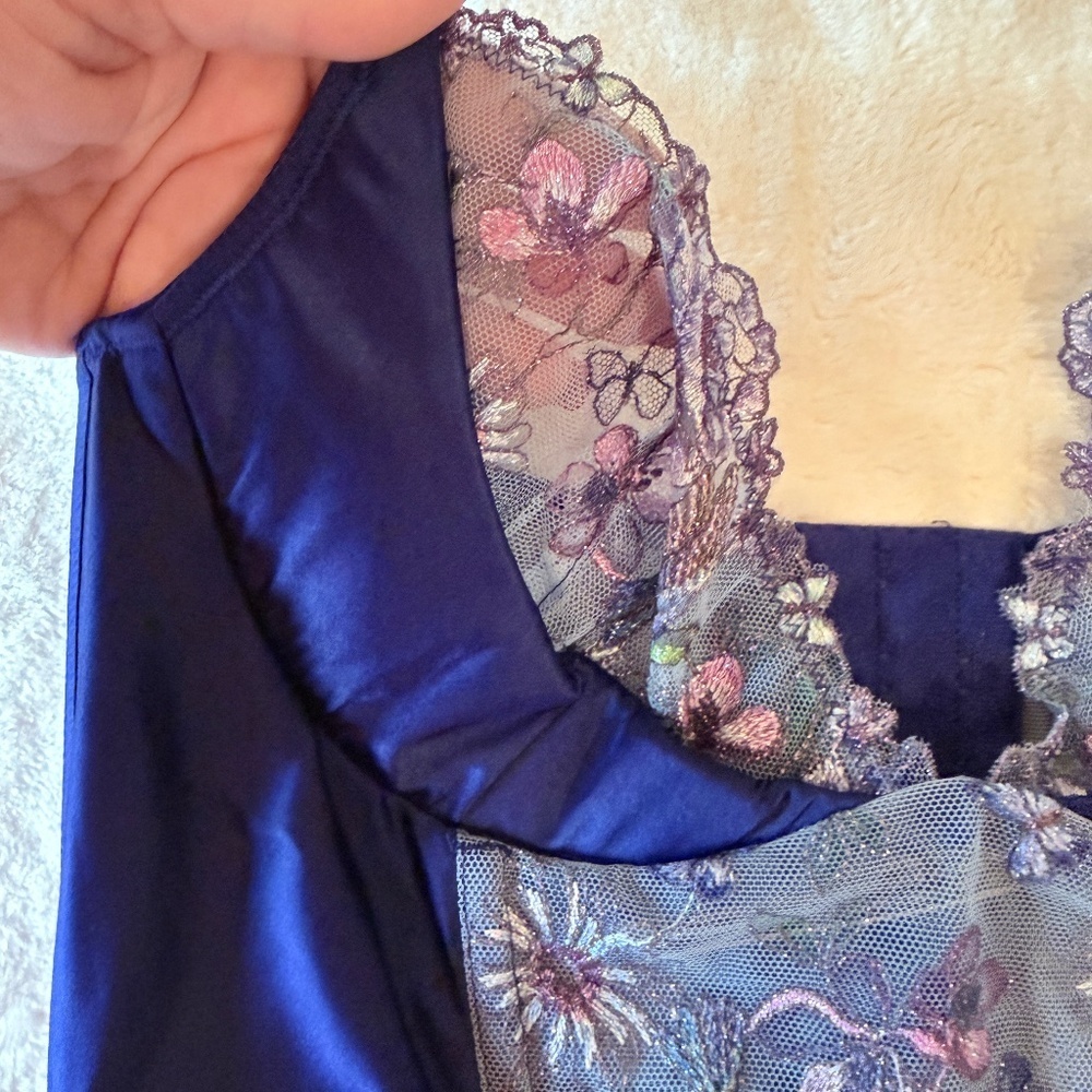 New! Victoria's Secret Very Sexy Hummingbird Embroidery Corset 45809 - Picture 5 of 9